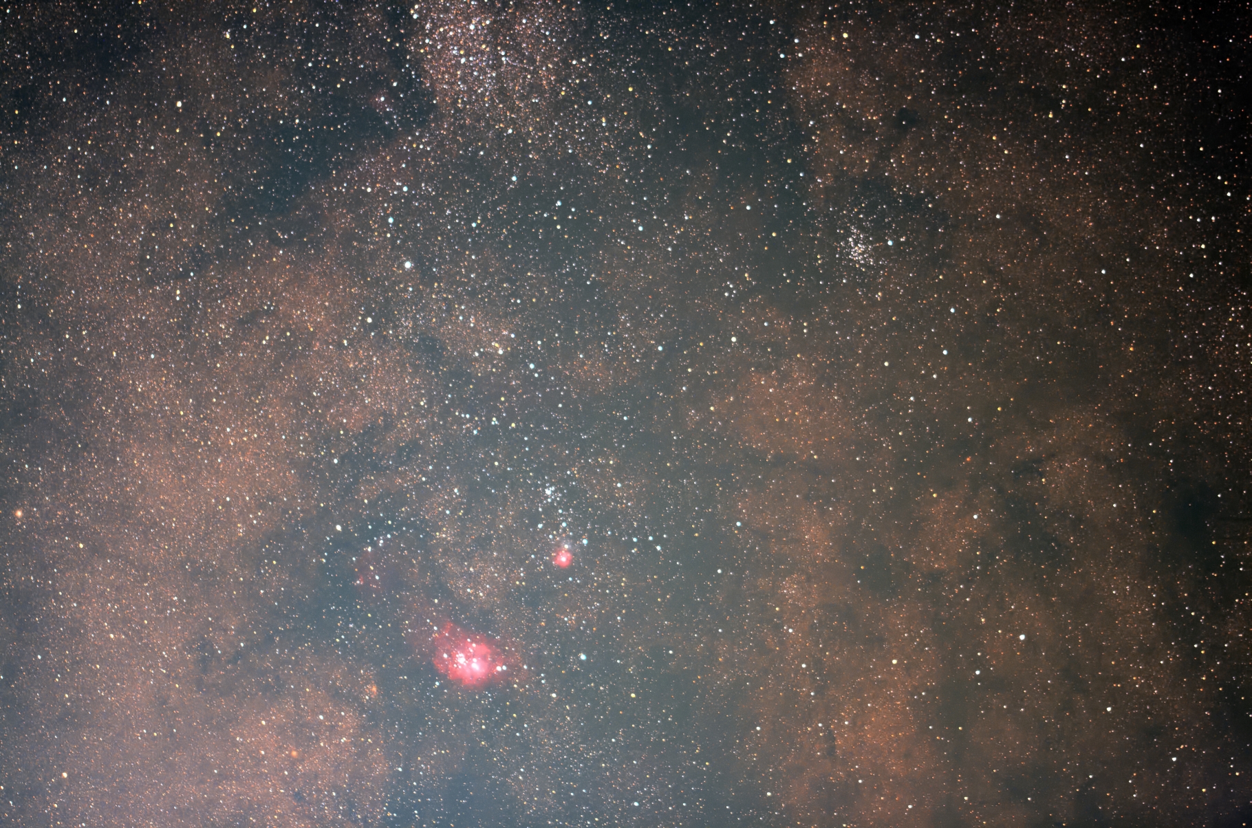 The Milky Way - M8 region
